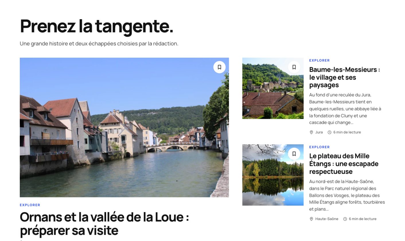 Sélection Prenez la tangente sur la page d’accueil d’ATMO Franche-Comté