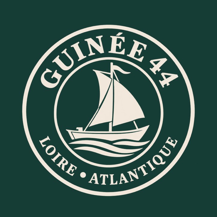 Emblème rond Guinée 44, Loire-Atlantique