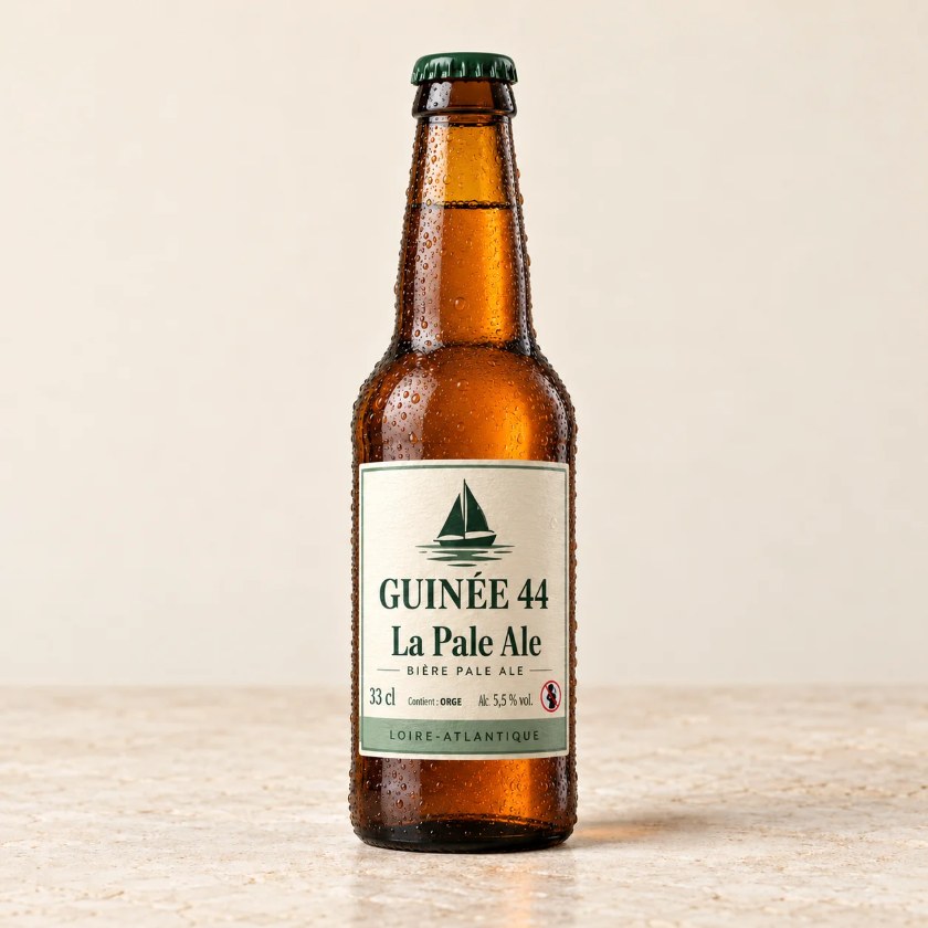 Bouteille de La Pale Ale Guinée 44