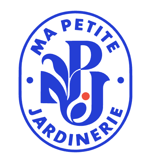 Sceau Ma Petite Jardinerie sur fond blanc