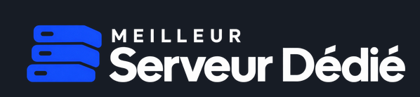 Logo Meilleur Serveur Dédié sur fond graphite