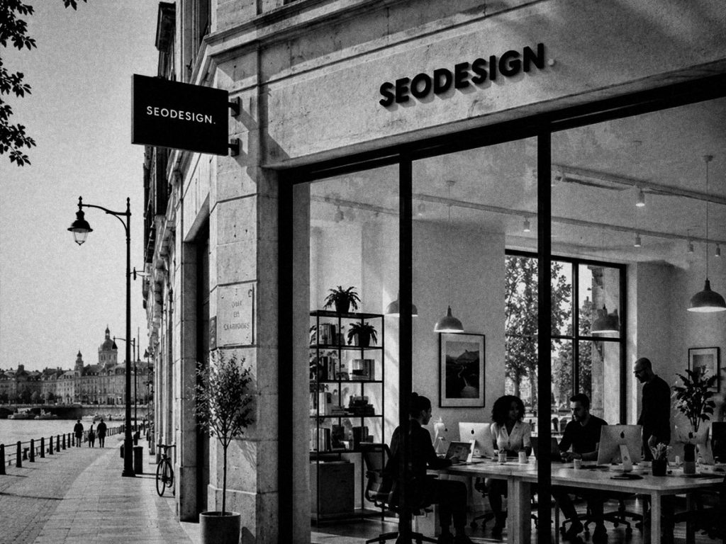 La façade de l’agence SEO Design